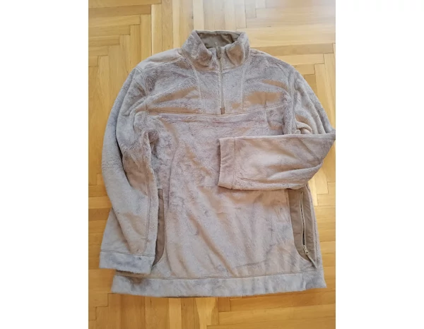Engelbert Strauss használt szőrmés pulóver, 3XL-es